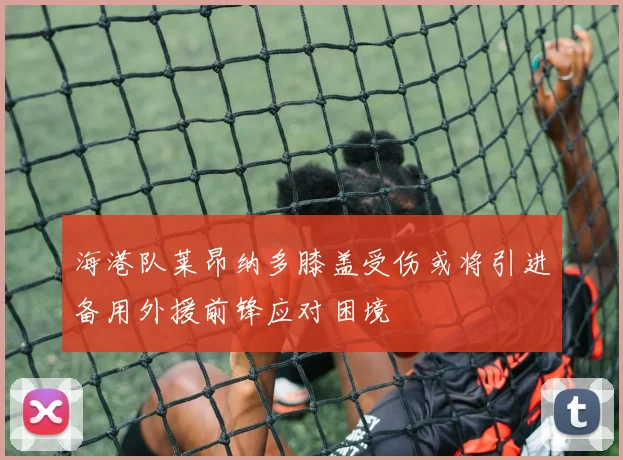 海港队莱昂纳多膝盖受伤或将引进备用外援前锋应对困境